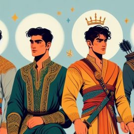 A king, a warrior, a magician, and a lover.
