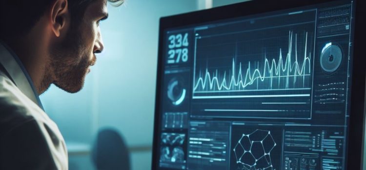 Why Math Is Important: 5 Ways Math Plays a Crucial Role in Life A man staring at a computer monitor with graphs and charts