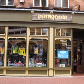 A Patagonia outlet store