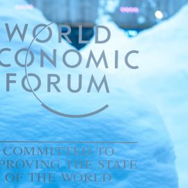 The logo for the World Economic Forum.