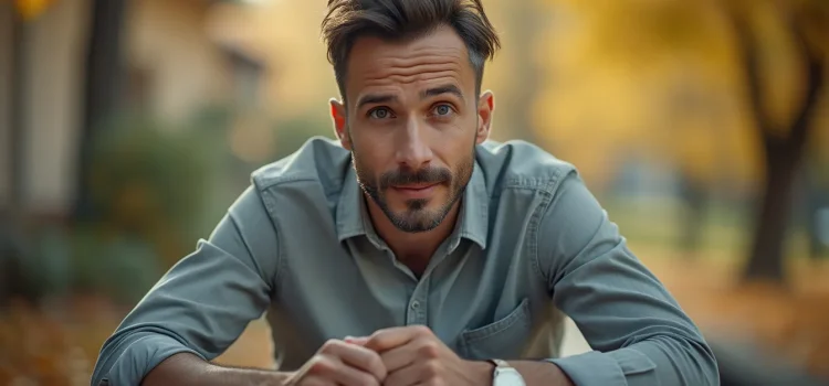 Ed Mylett: Mindset for the Extra Mile (The Power of One More) A bearded man wearing a denim shirt and a confident look illustrates an empowering mindset