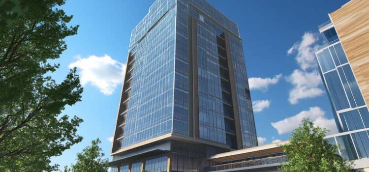 How to Scale Up a Business: 4 Ways to Increase Production A tall building representing how to scale up a business