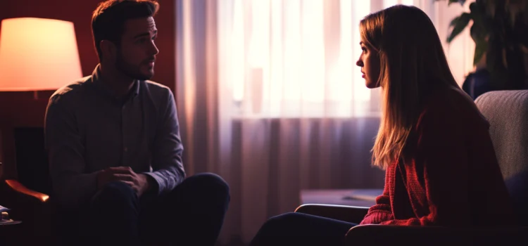 How to Conduct Yourself in an Interview: 6 Tips for Professionalism A man interviewing a woman for a job, who knows how to conduct herself in an interview