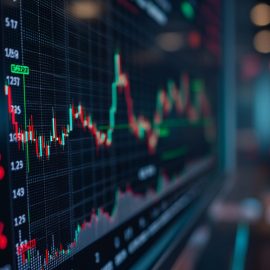 Stock market charts illustrate the question, "Is a bear market coming in 2025?"