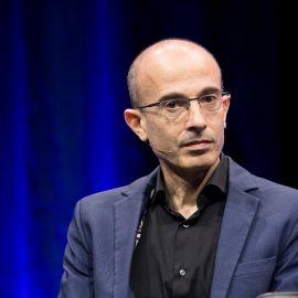 Yuval Noah Harari (AI thought leader) at the 2024 Frankfurt Book Fair