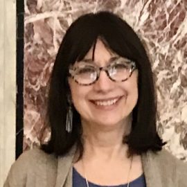 Maryanne Wolf's dyslexia research is illustrated by a picture of the cognitive neuroscientist in 2020