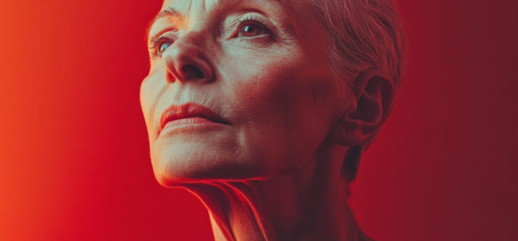 An older woman who knows how to be emotionally mature