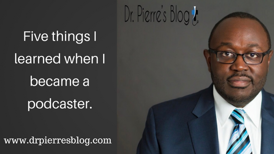 Five things I learned when I became a podcaster