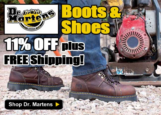 Dr. Martens Boots and Shoes 11% Off plus FREE Shipping! Limited Time Offer - Order Yours Today!