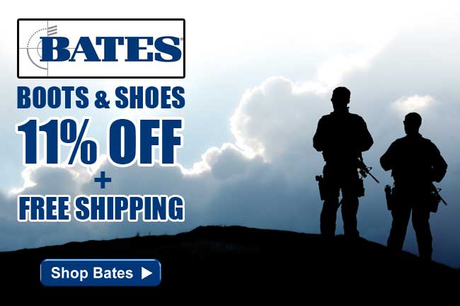 Bates Boots & Shoes 11% Off + FREE Shipping for a Limited Time - Order Yours Today!