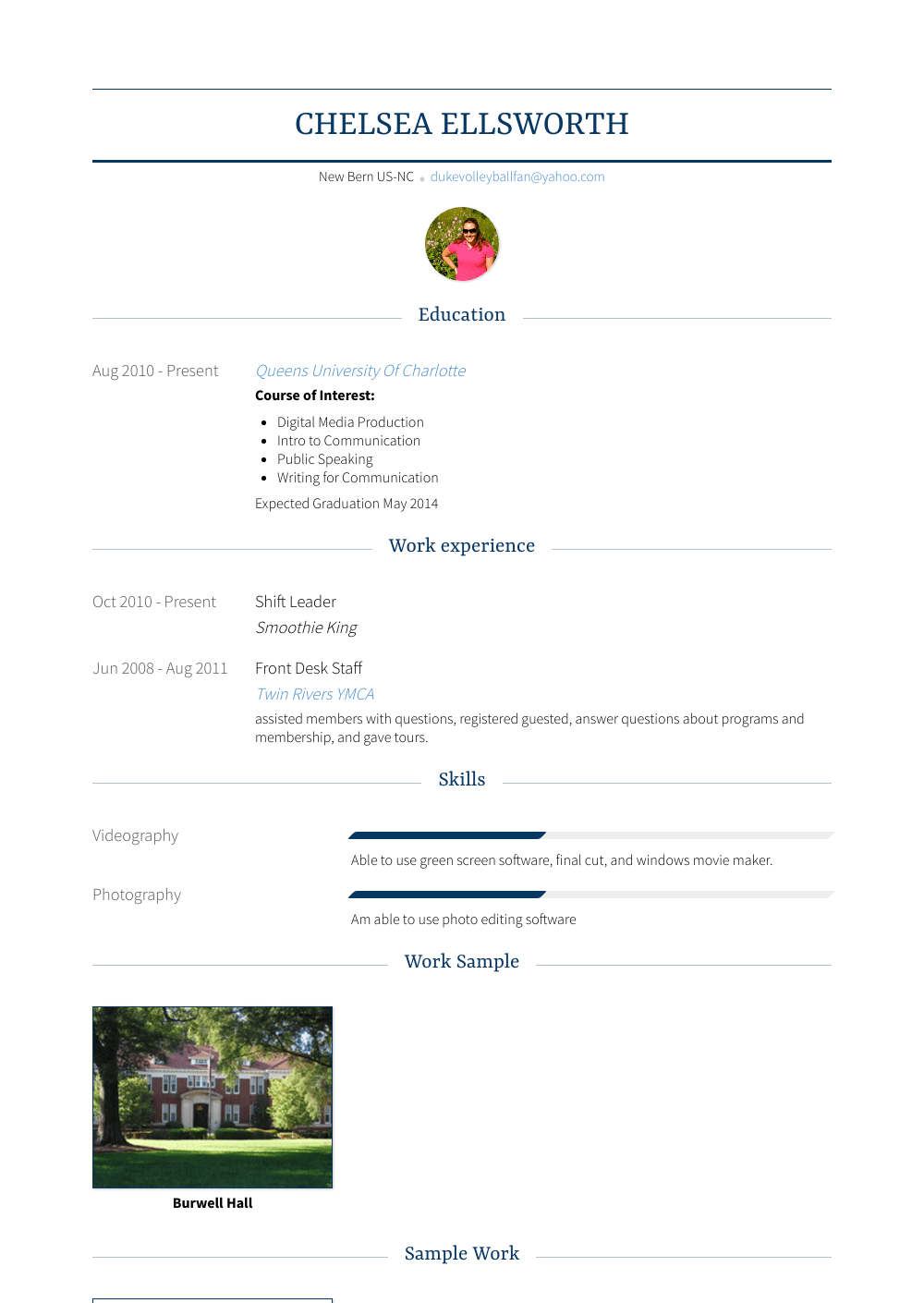 Shift Leader Resume Samples and Templates VisualCV