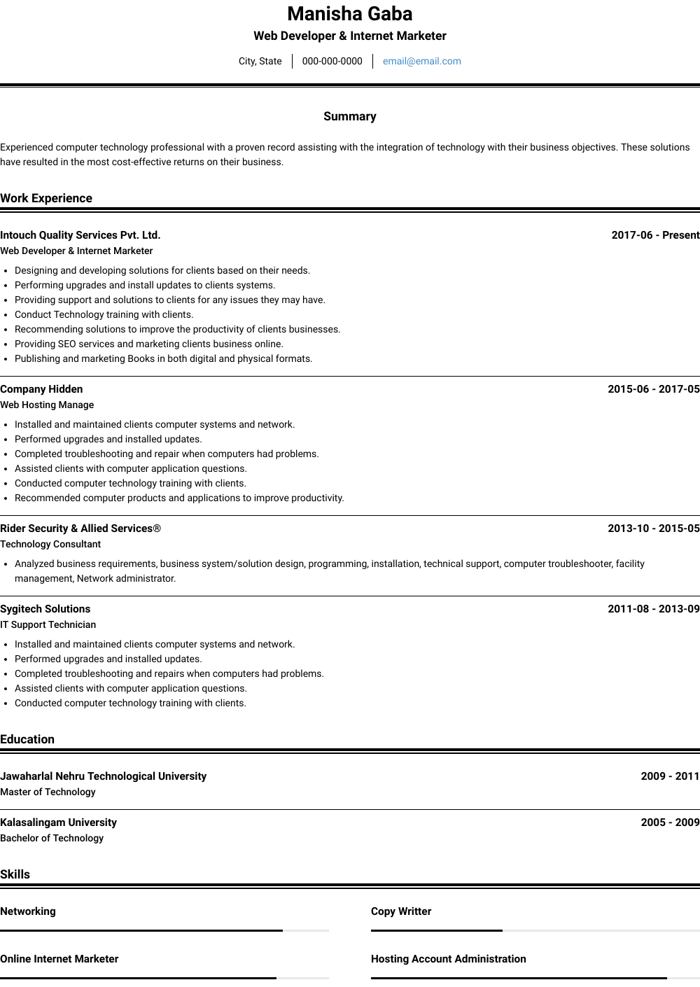 Cv maker online picture