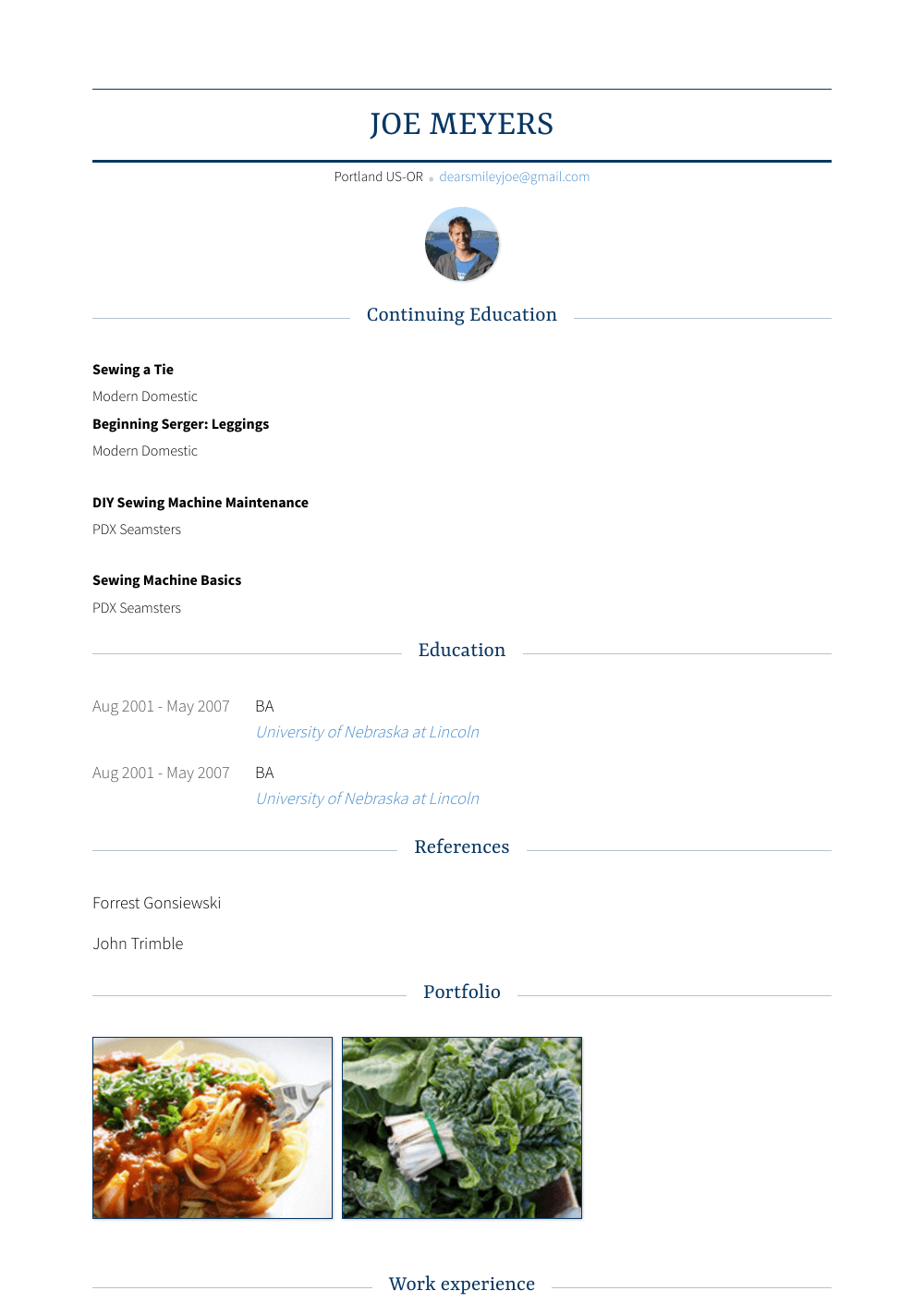 Produce Clerk Resume Samples and Templates VisualCV