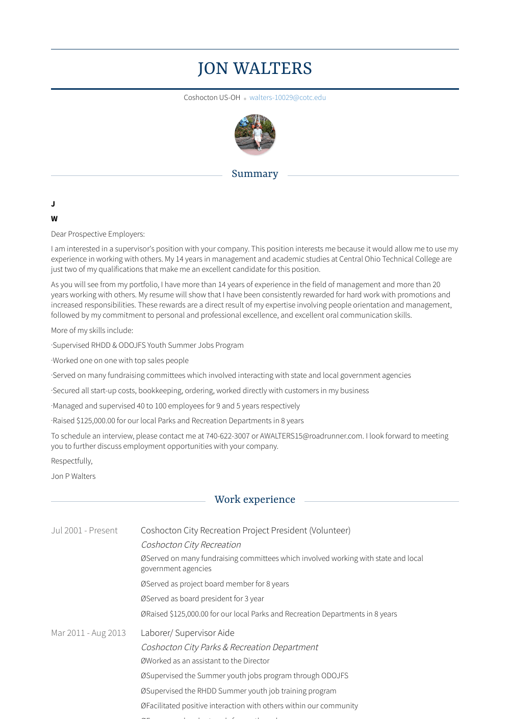volunteer resume samples templates