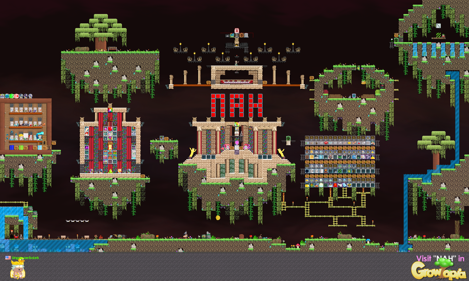 Growtopia Rare World Name 'Nah' [NFS], Video Gaming, Gaming Accessories,  Game Gift Cards & Accounts on Carousell