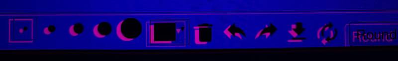 Demonstrating the highlight visual effect on a computer screen with UI elements