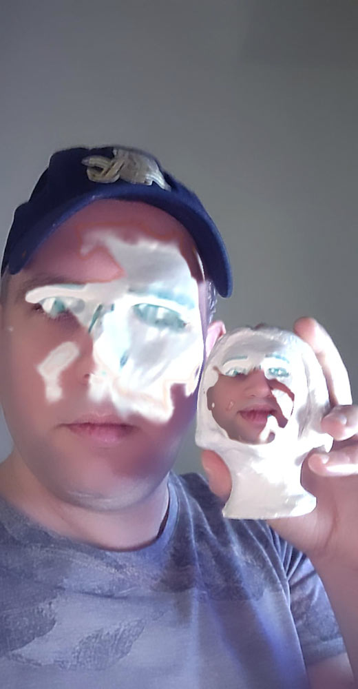 Interfaced Face Mixing Effect Instagram Filter