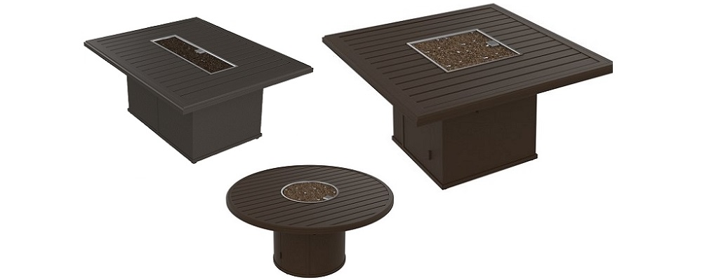Banchetto Fire Pits by Tropitone