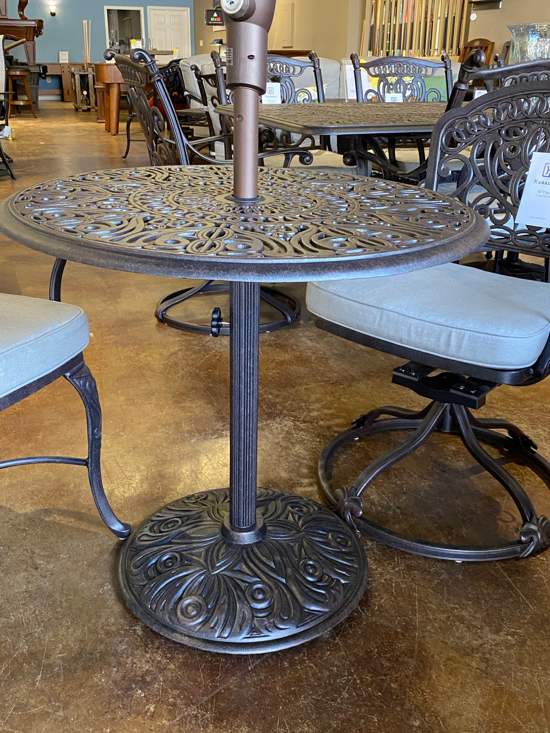 hanamint tuscany bistro set
