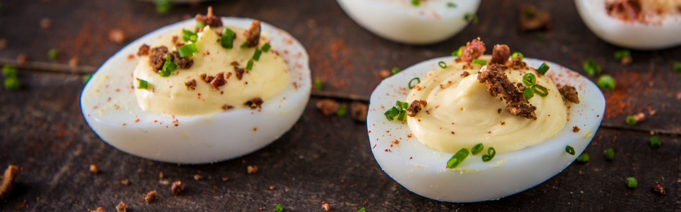 Smoked Deviled Eggs