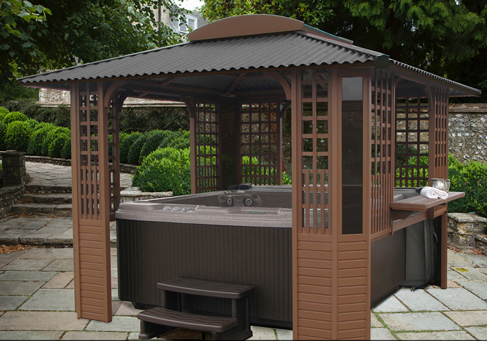 Tubtop Model FS A Freestanding Open Air Gazebo The