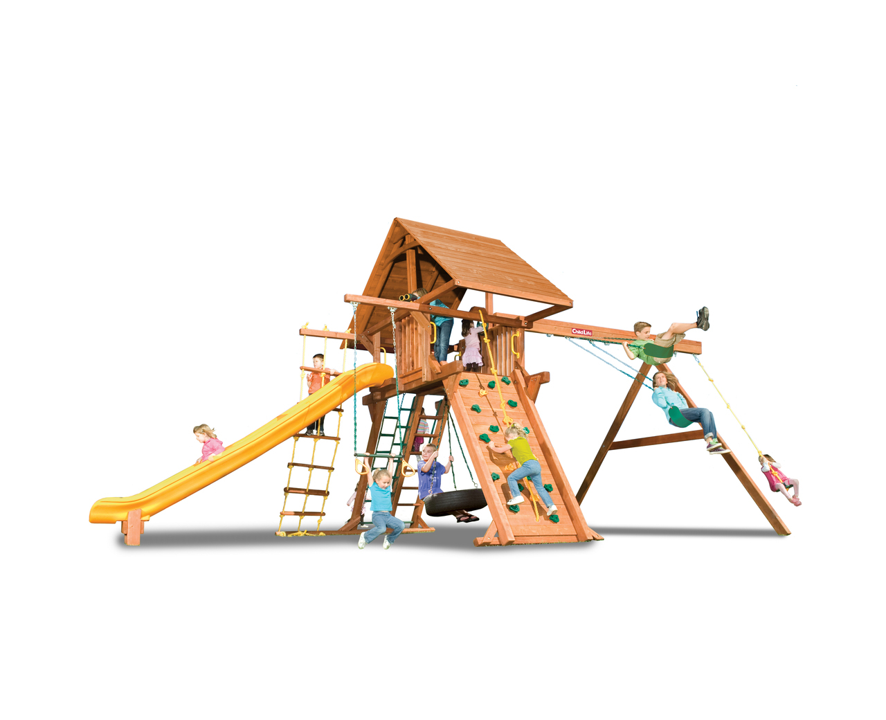 Outback 7' Play Set by Woodplay Woodplay Dealer in Charleston West