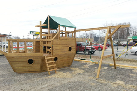 noah's ark outdoor playset