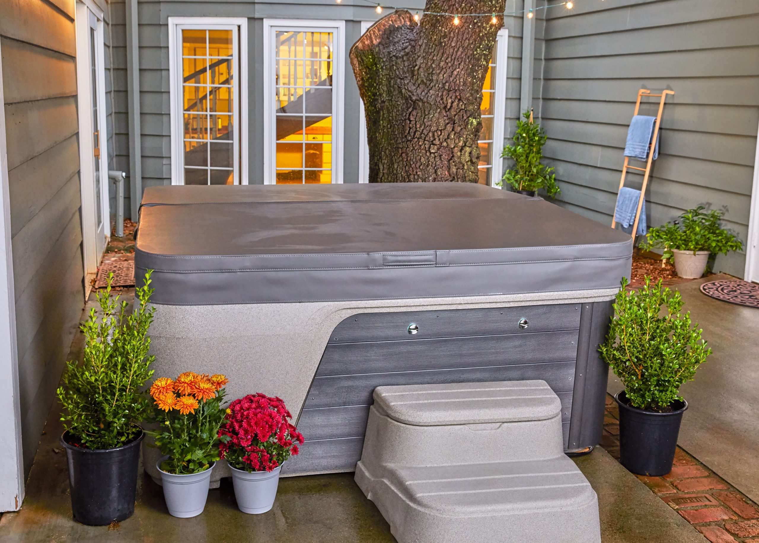 Hot Tubs Not Just for the Rich & Famous Anymore Backyard Oasis