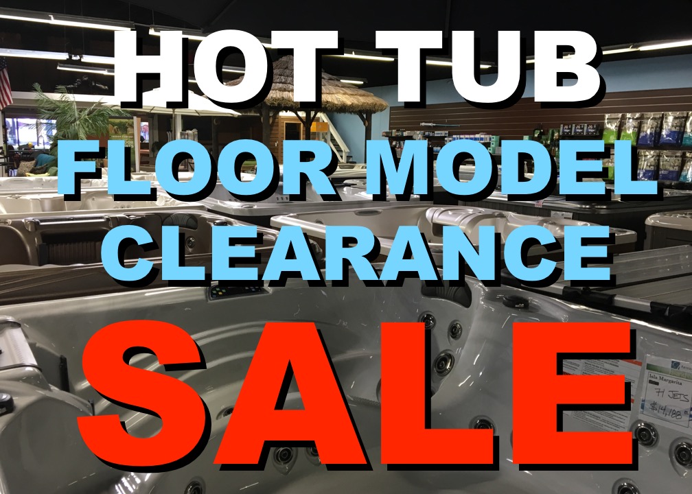 FLOOR MODEL SALE 1 Coastal Spa & Patio