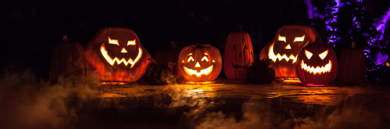 A Spooky Hot Tub Halloween