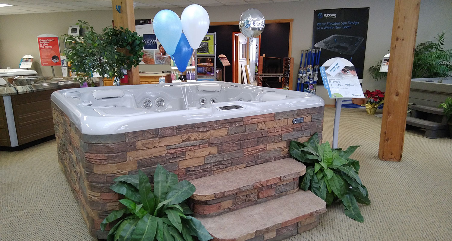 We are a Hot Tub Dealer!