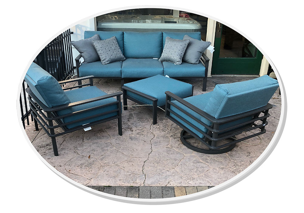 Mallin Sarasota Set As Shown Fun Outdoor Living