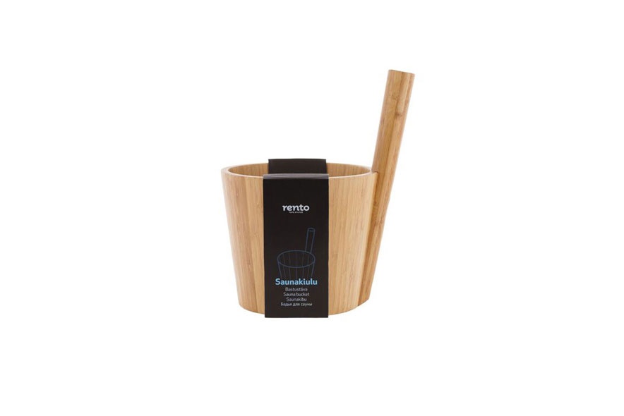 Bamboo Sauna Bucket 1.3 gallon Great Atlantic Hot Tubs