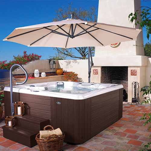 Hot Spring® Spa Side Umbrella Great Atlantic Hot Tubs