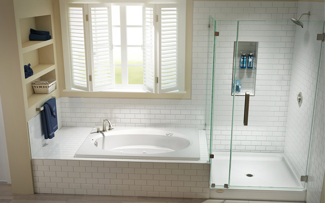 jacuzzi shower base installation
