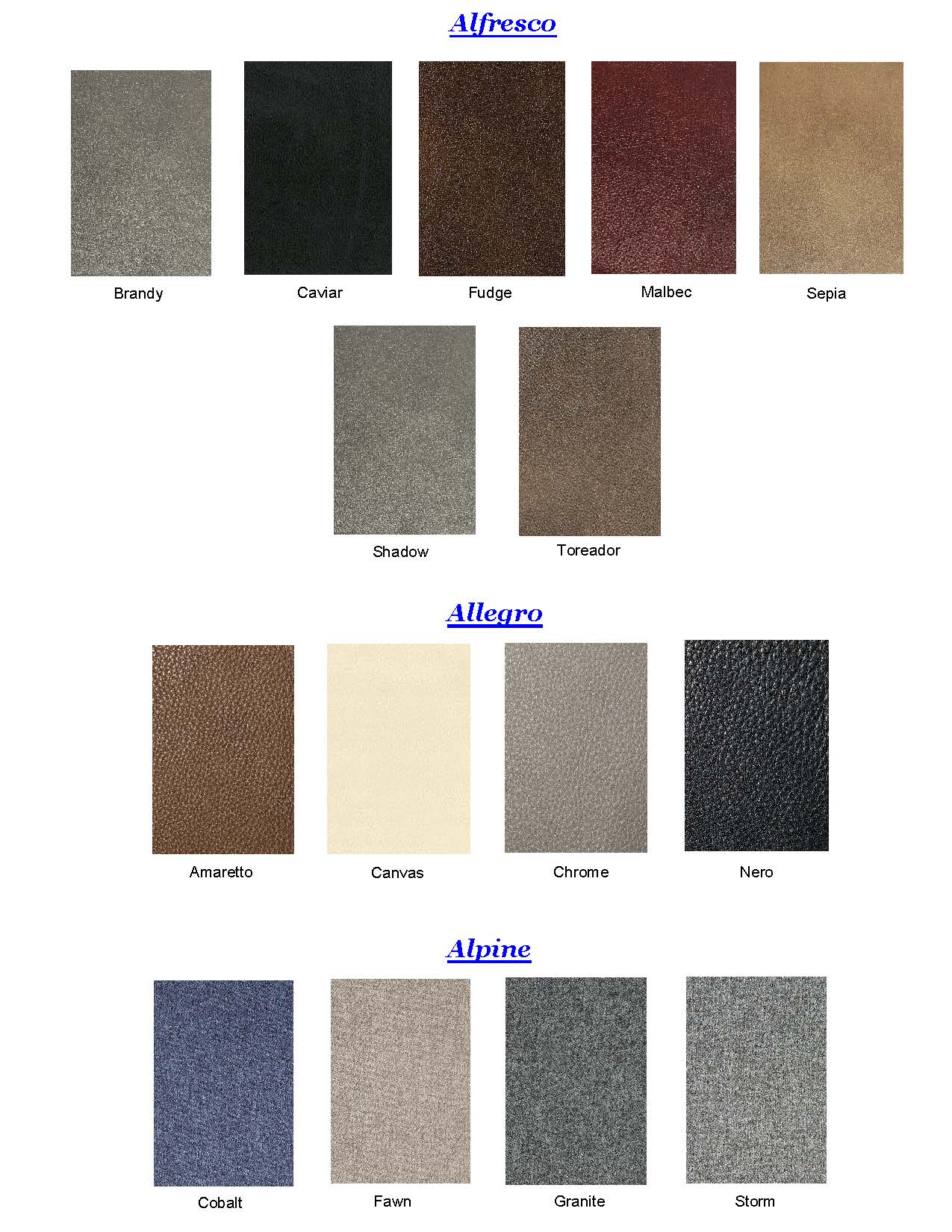 Leather & Fabrics · Home and Recreation