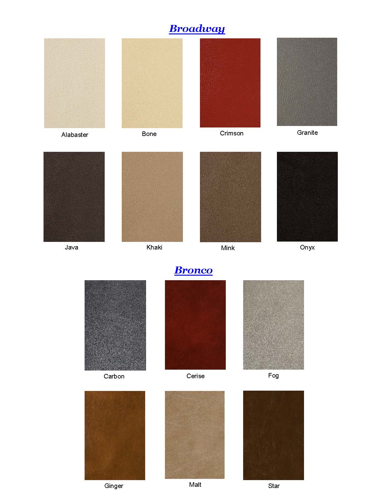 Leather & Fabrics · Home and Recreation