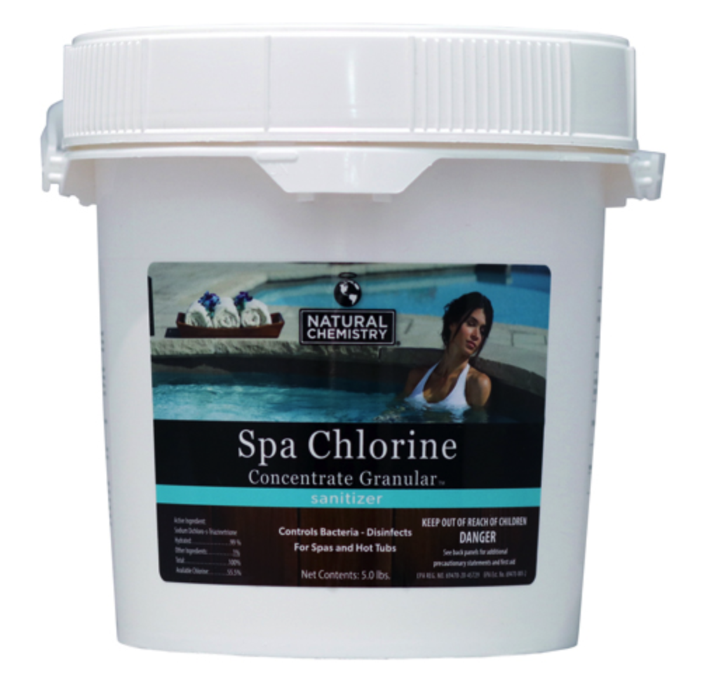 Spa Chlorine Concentrate (5lbs) · Home and Recreation