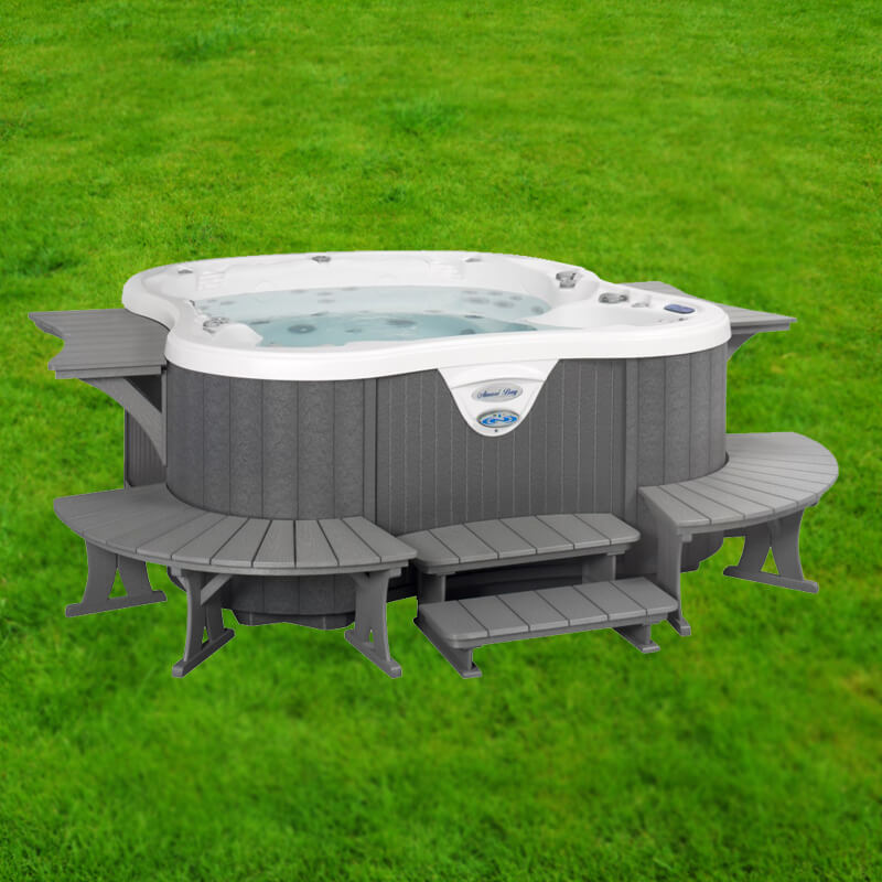 Hot Tub Surrounds Poolman of Wisconsin