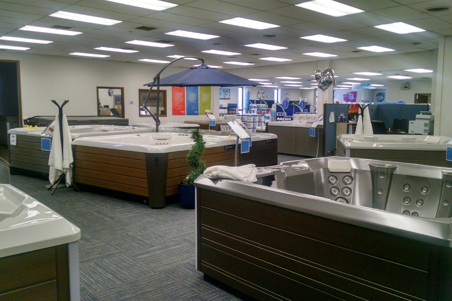 We are a Hot Tub Dealer!