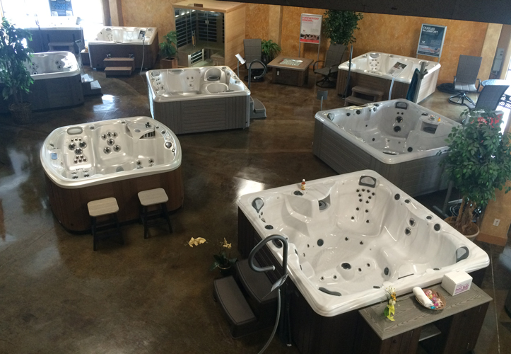 We are a Hot Tub Dealer!