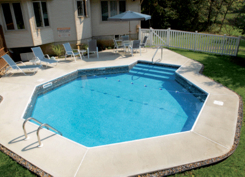 Check out these tips for building a custom pool in a small backyard.