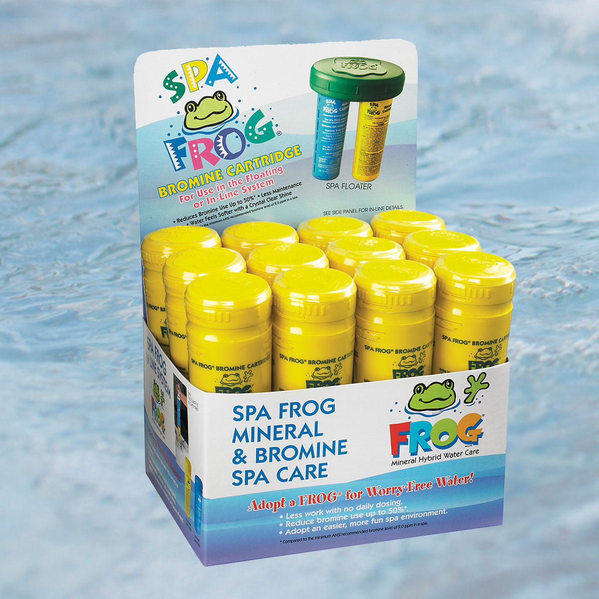 Spa Frog Bromine Cartridge 12 Pack Soak Hot Tubs