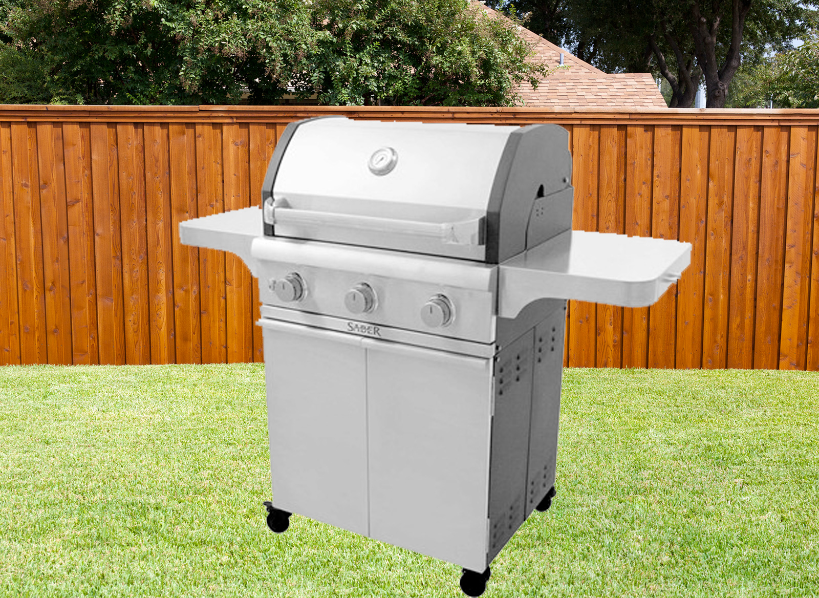 Saber Grills Saber Cast 500 L Pool and Spa Center at Watertree