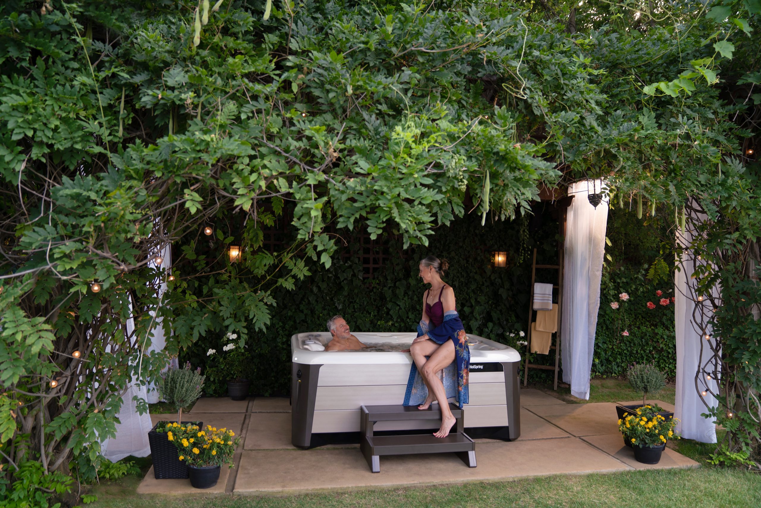 How to Create Hot Tub Privacy at Home