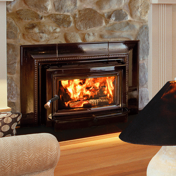 CLYDESDALE - MAJOLICA BROWN ENAMEL - Woodstoves & Fireplaces