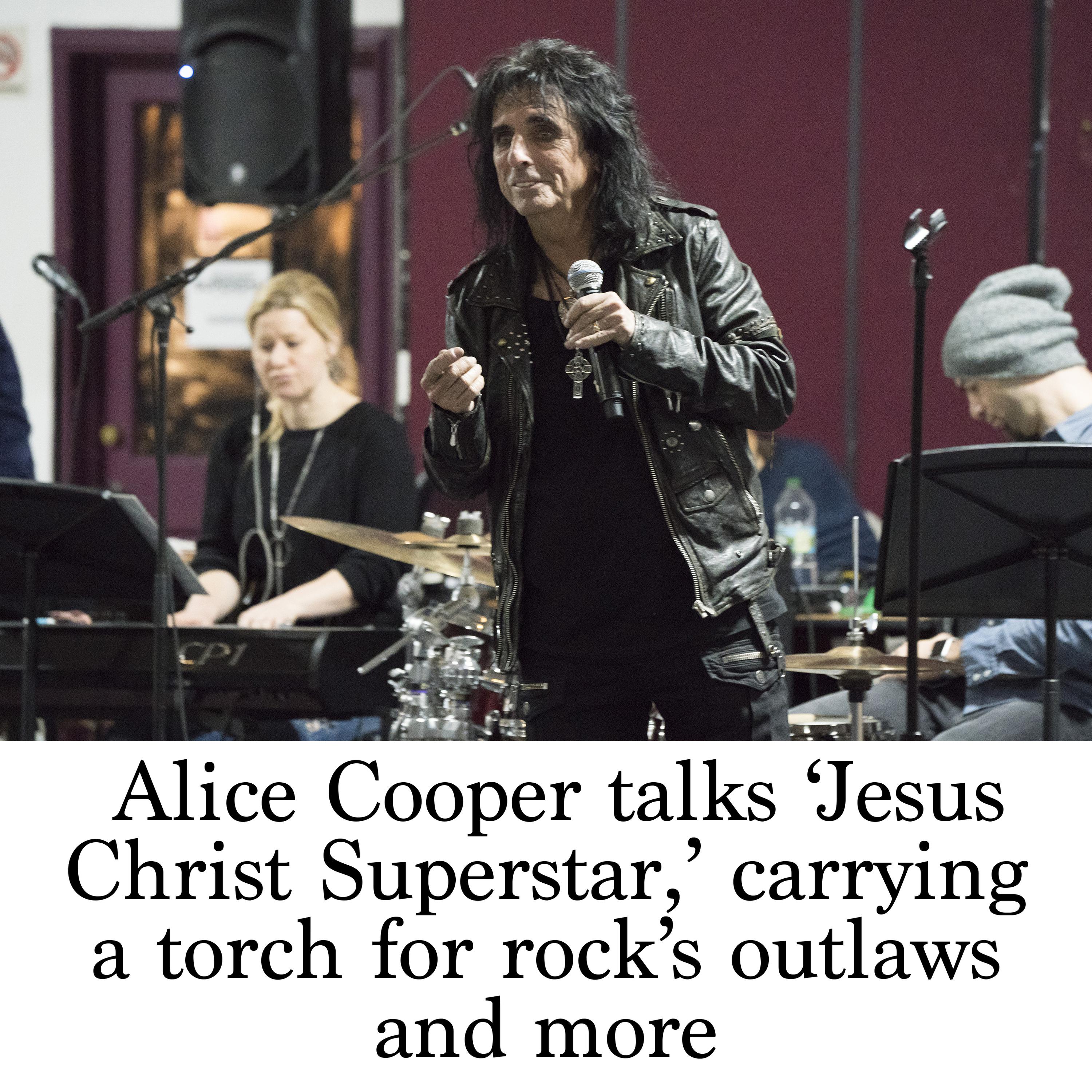 Alice Cooper talks 'Jesus Christ Superstar,' carrying a torch for rock's  outlaws and more, image size:3000x3000