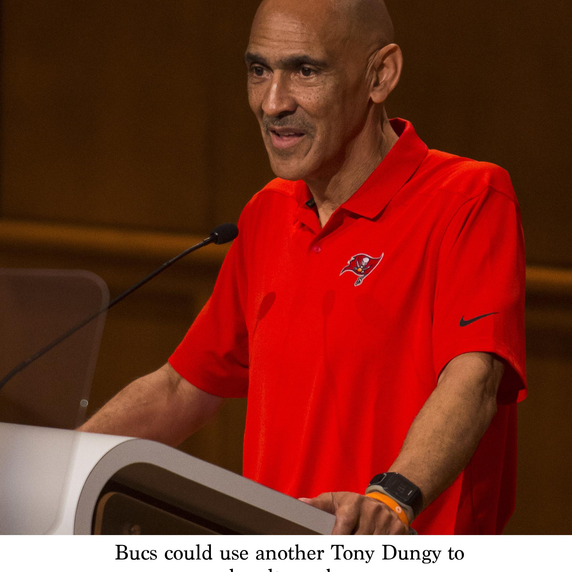 Bucs could use another Tony Dungy to spark culture change