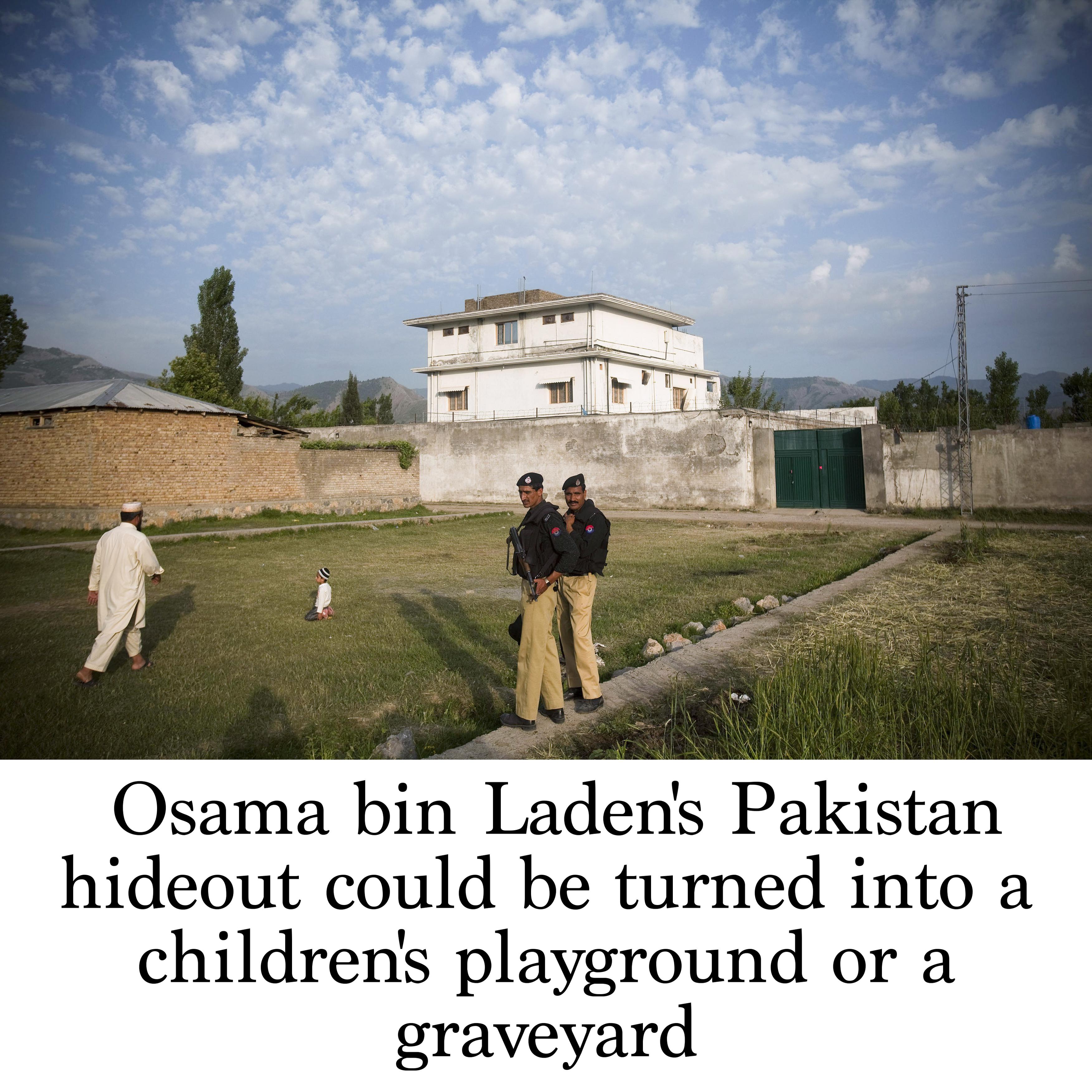Osama bin Laden's Pakistan hideout could be turned into a children's  playground or a graveyard - Anchorage Daily News, image size:3504x3504