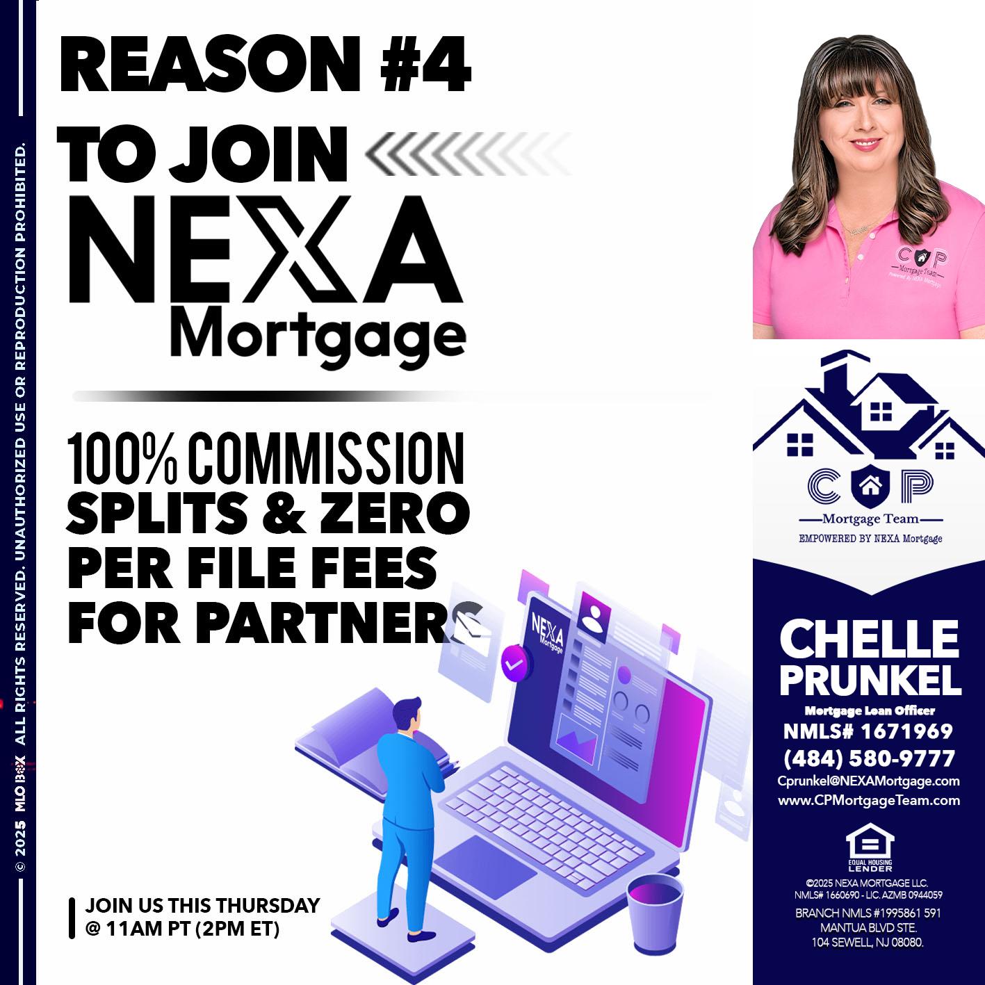 REASON 4 - Chelle Prunkel -Senior Mortgage Loan Officer